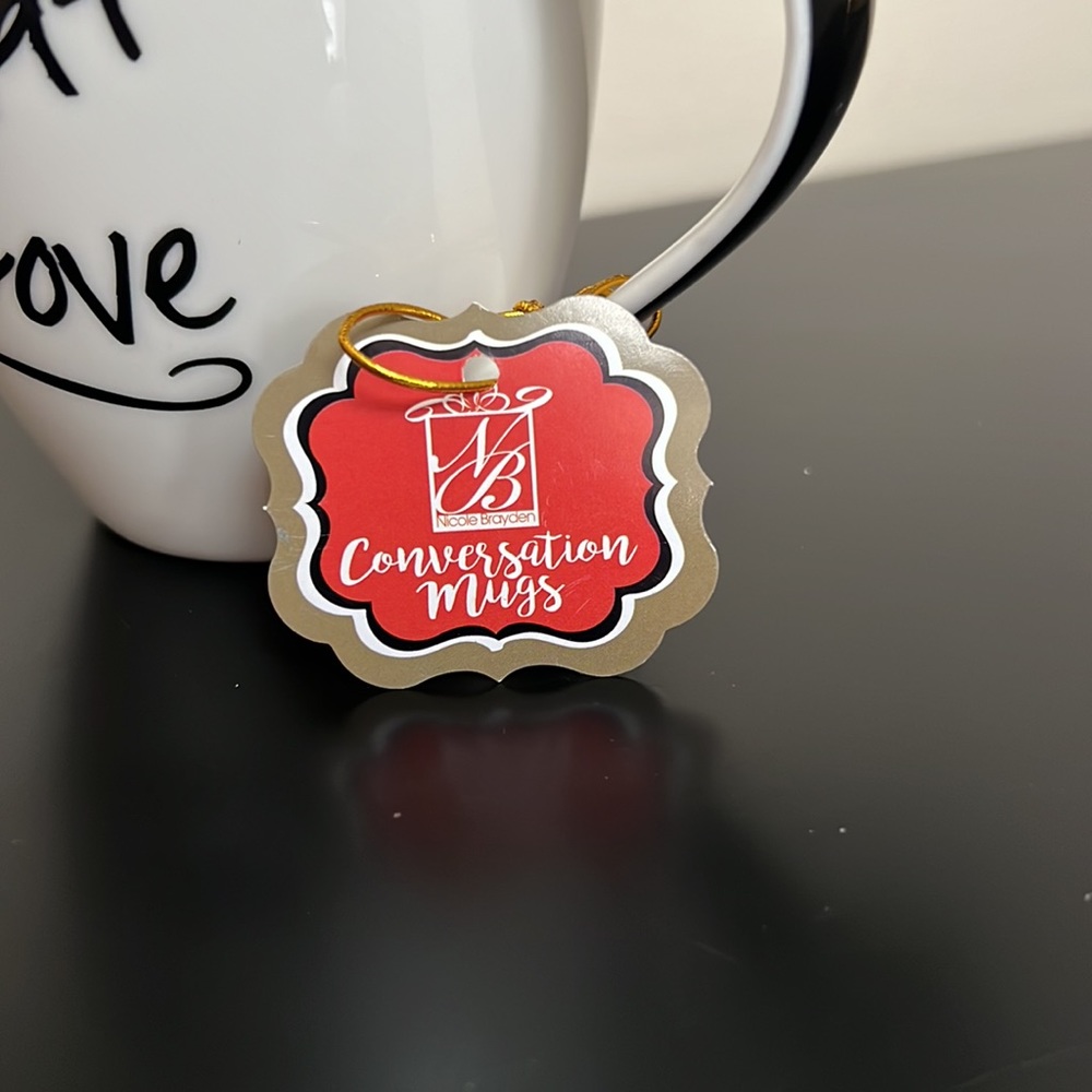 Nicole Brayden Conversation Mug New with Tags - Picture 3 of 7